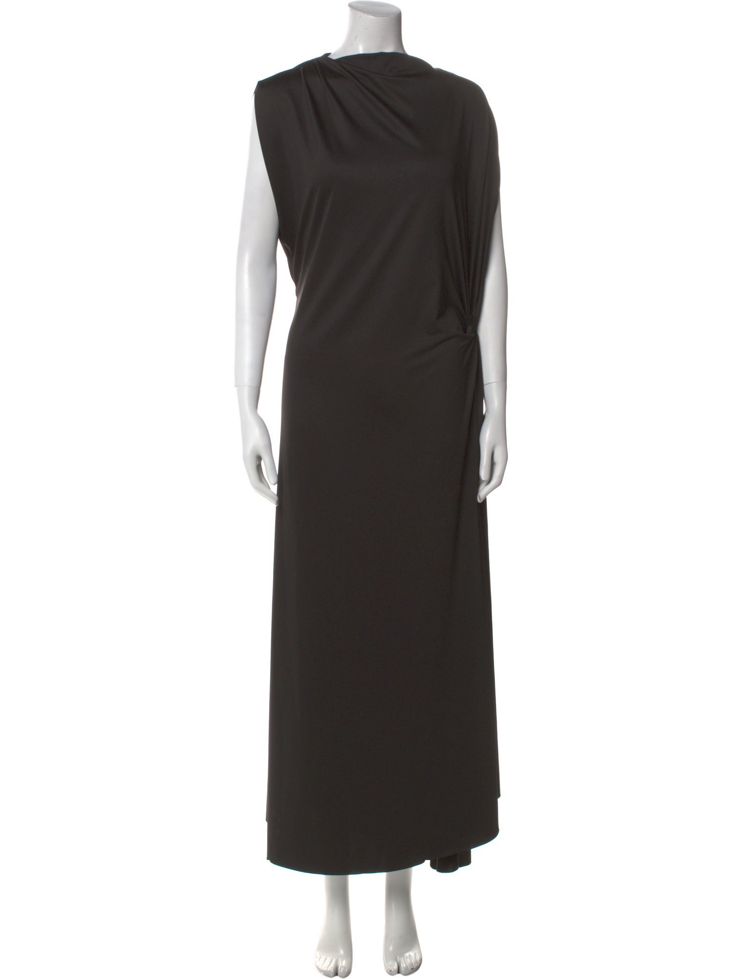 Victoria Beckham Bateau Neckline Long Dress