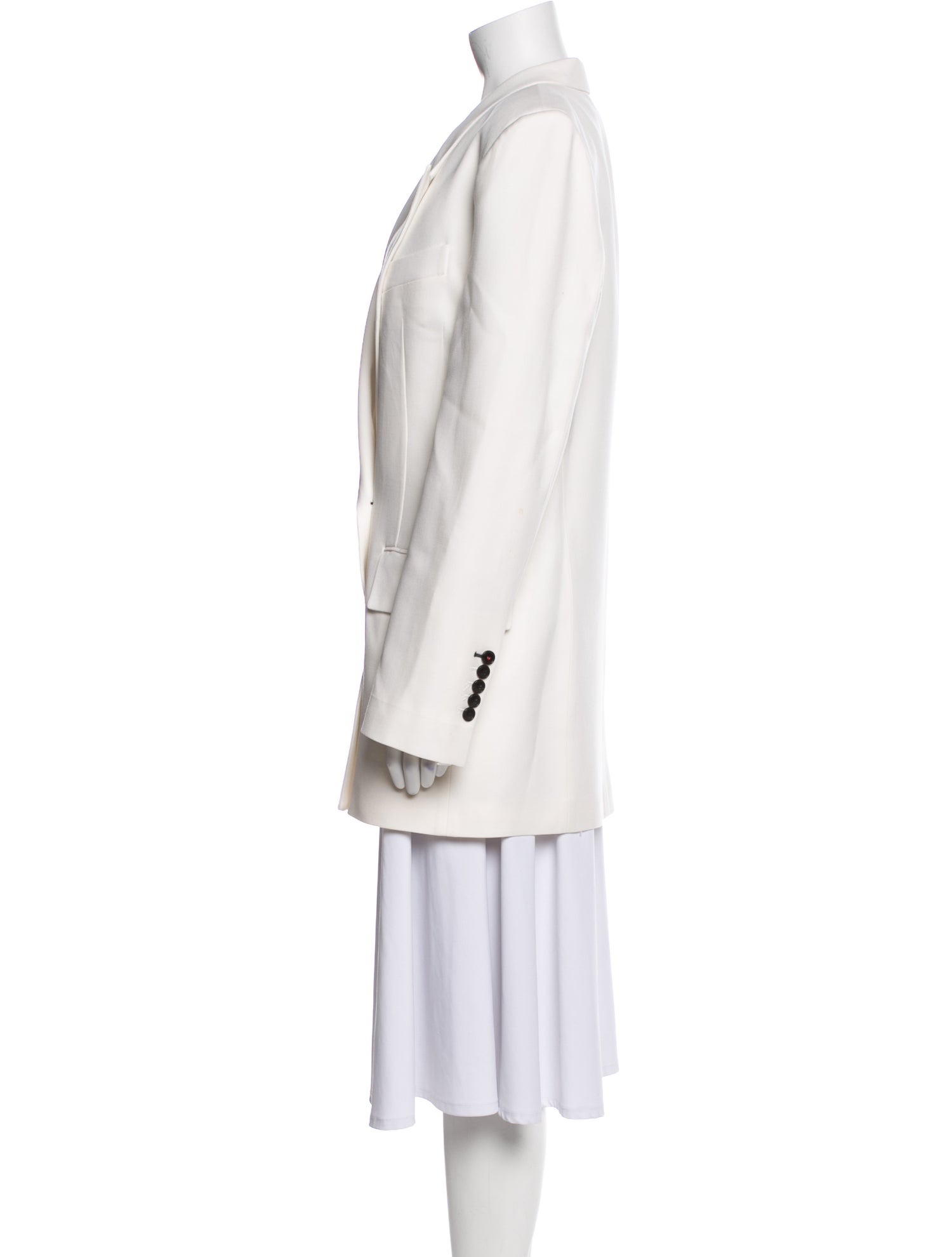 Victoria Beckham Virgin Wool Coat
