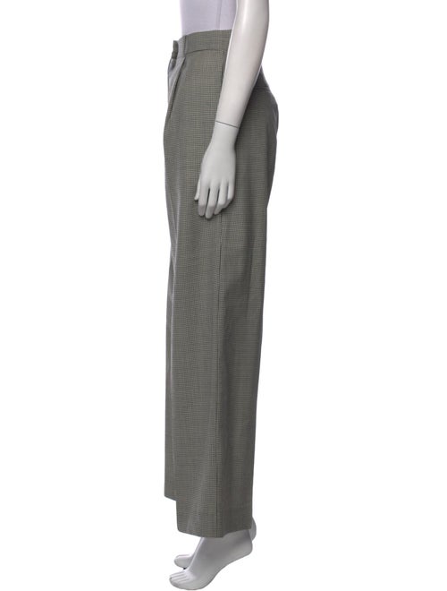 Victoria Beckham Virgin Wool Wide Leg Pants