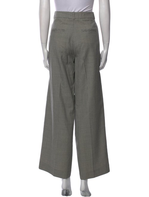 Victoria Beckham Virgin Wool Wide Leg Pants