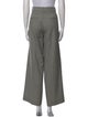Victoria Beckham Virgin Wool Wide Leg Pants