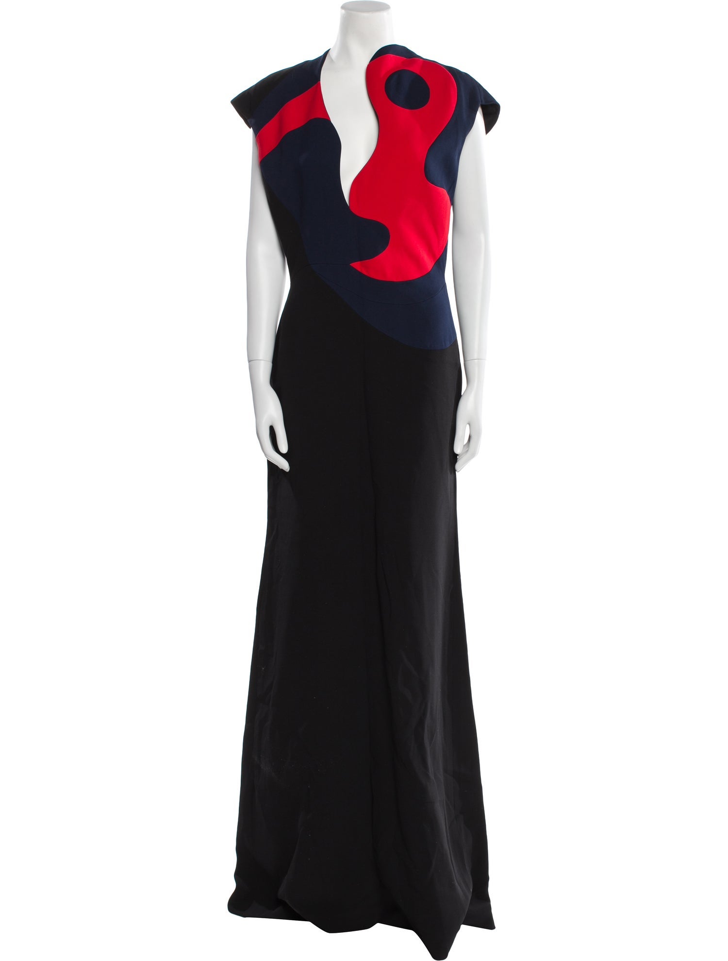 Victoria Beckham Silk Long Dress