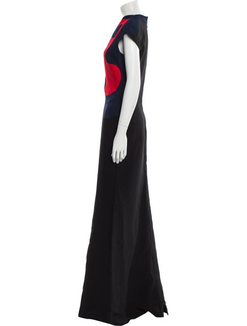 Victoria Beckham Silk Long Dress