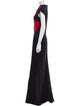 Victoria Beckham Silk Long Dress