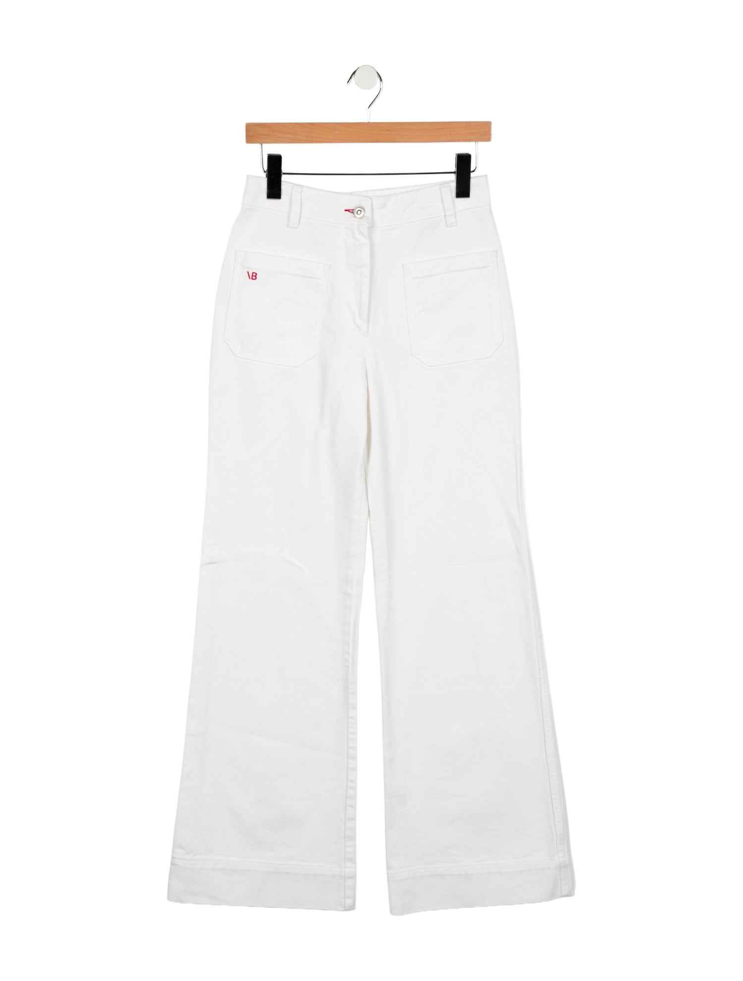 Victoria Beckham High-Rise Wide Leg Jeans