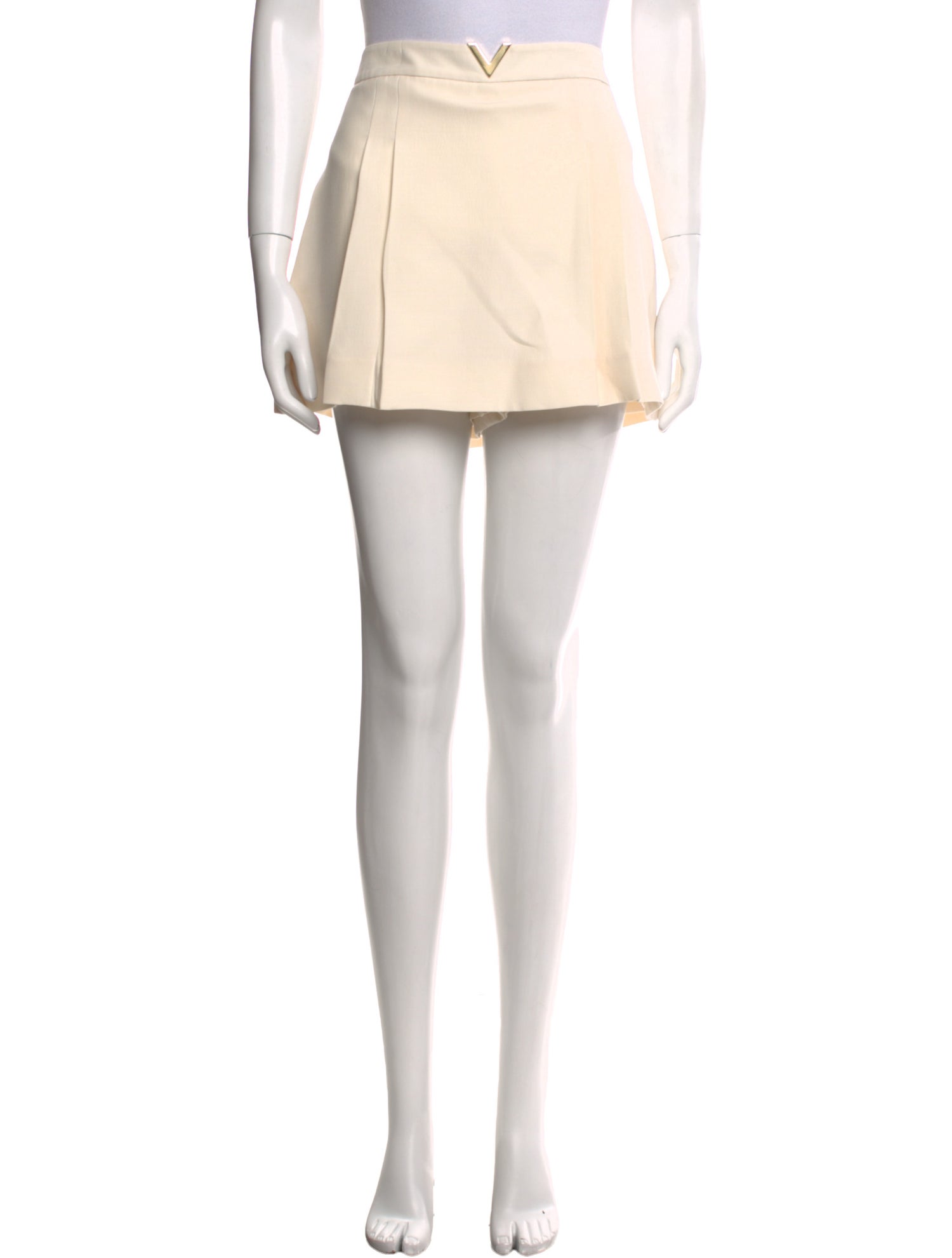 Valentino Virgin Wool Mini Skirt w/ Tags