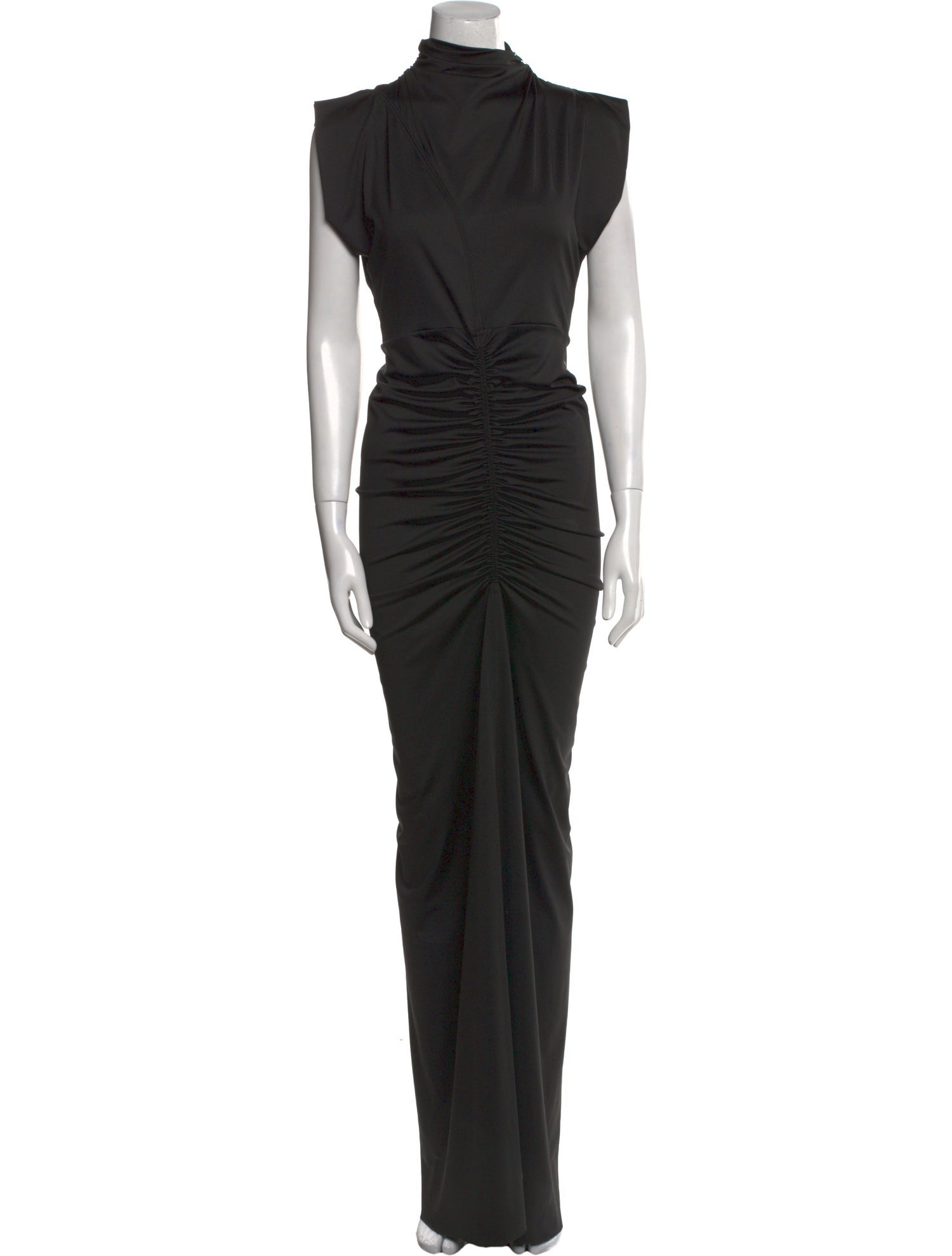 Victoria Beckham Turtleneck Long Dress