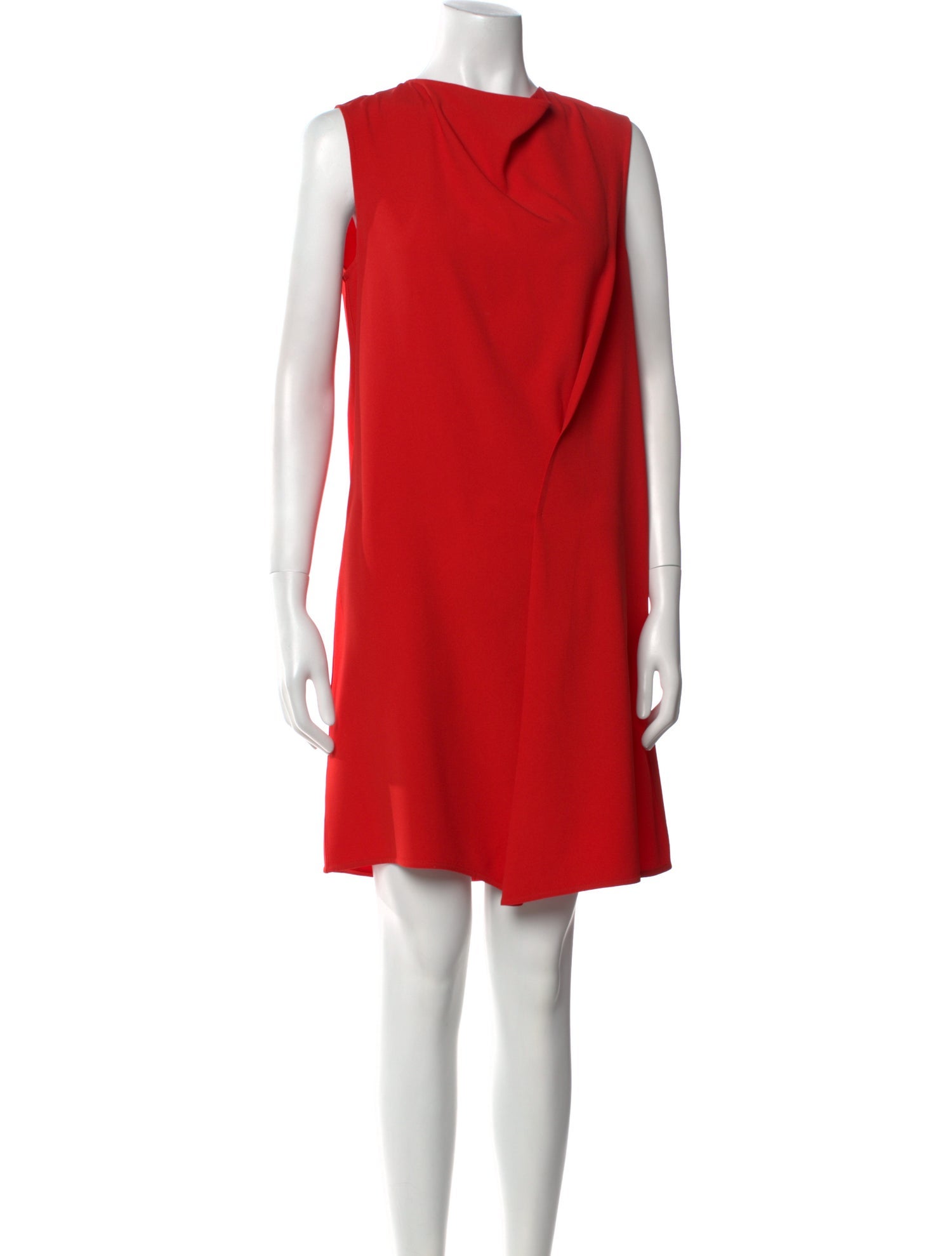 Victoria Beckham Bateau Neckline Knee-Length Dress