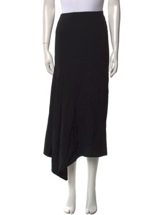 Victoria Beckham Ruffle Embellishment Midi Length Skirt