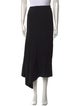 Victoria Beckham Ruffle Embellishment Midi Length Skirt