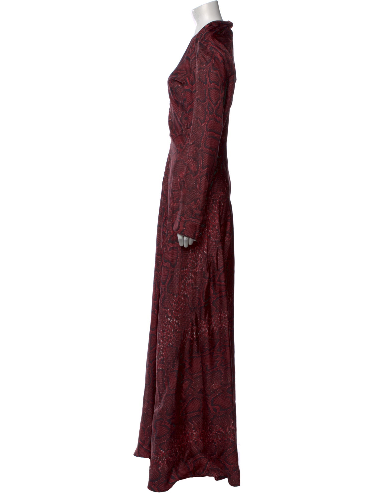 Victoria Beckham Silk Long Dress