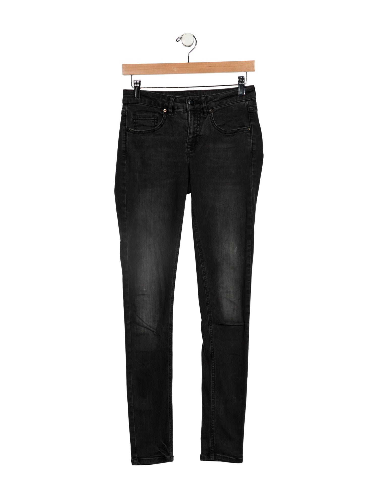 Victoria Beckham Mid-Rise Skinny Leg Jeans