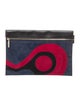 Victoria Beckham Suede Clutch