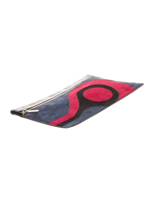 Victoria Beckham Suede Clutch