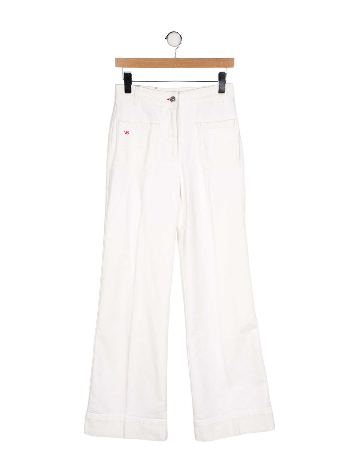 Victoria Beckham High-Rise Wide Leg Jeans