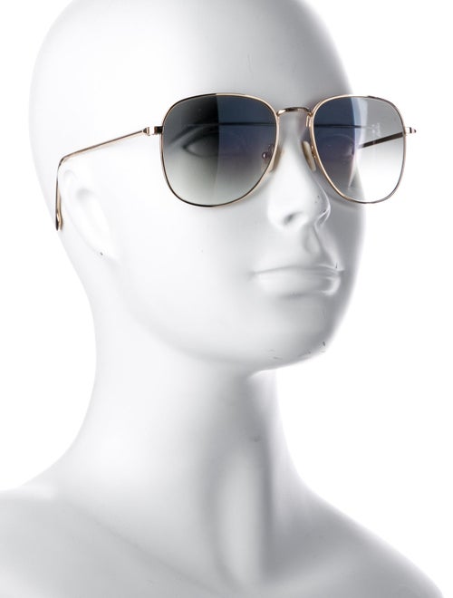 Victoria Beckham Aviator Gradient Sunglasses