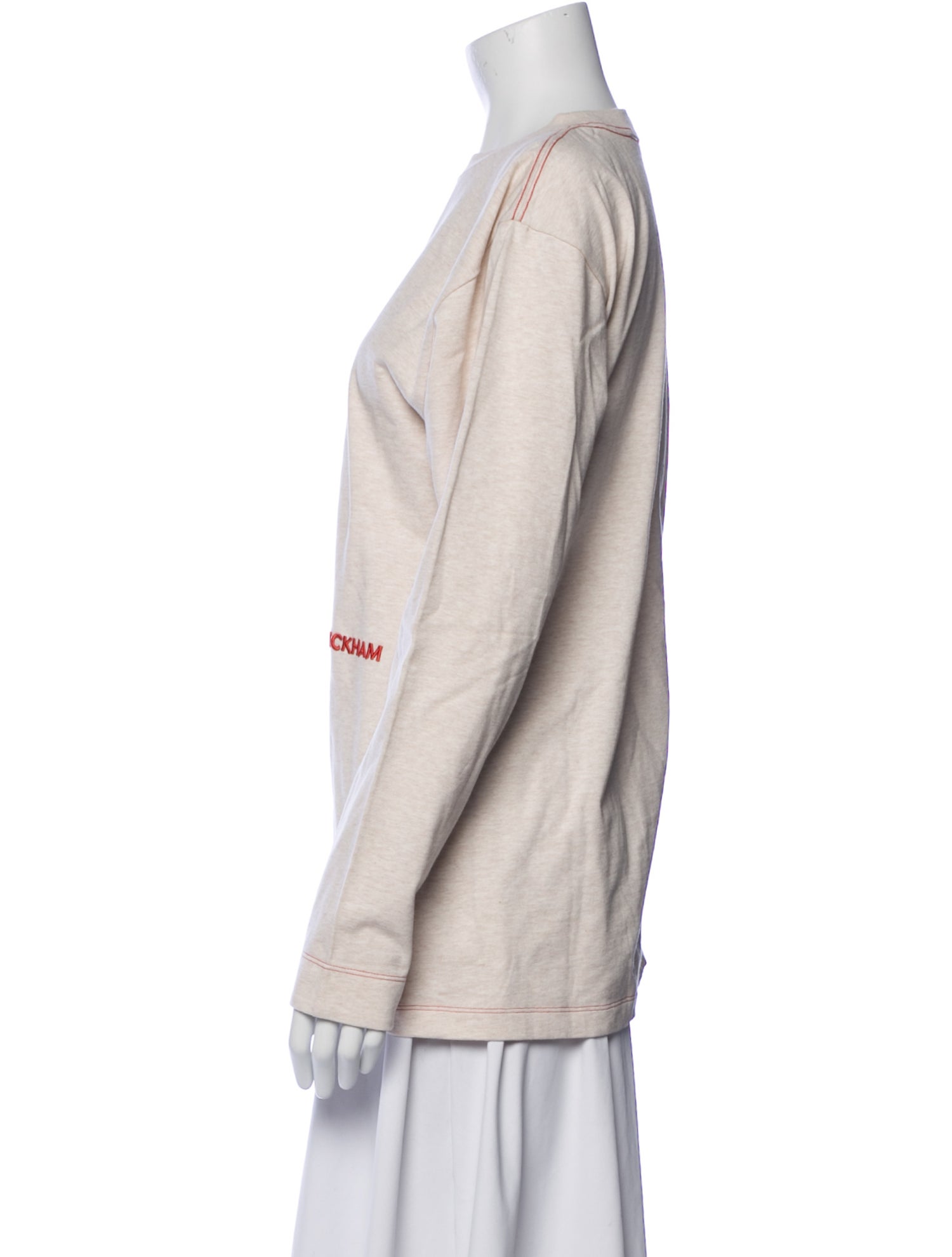 Victoria Beckham Crew Neck Long Sleeve Sweatshirt w/ Tags