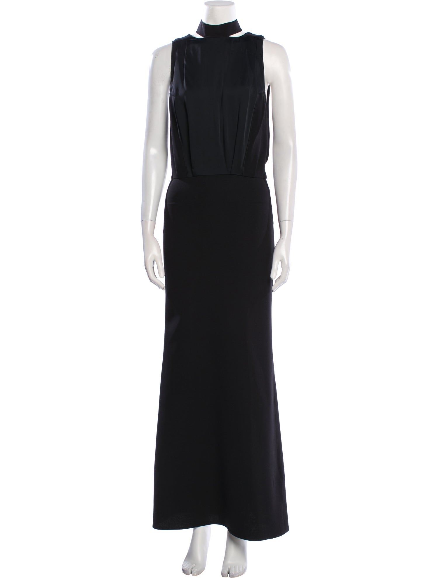 Victoria Beckham Wool Long Dress