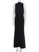 Victoria Beckham Wool Long Dress