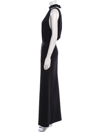 Victoria Beckham Wool Long Dress