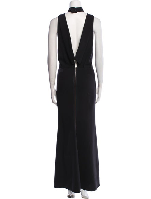 Victoria Beckham Wool Long Dress