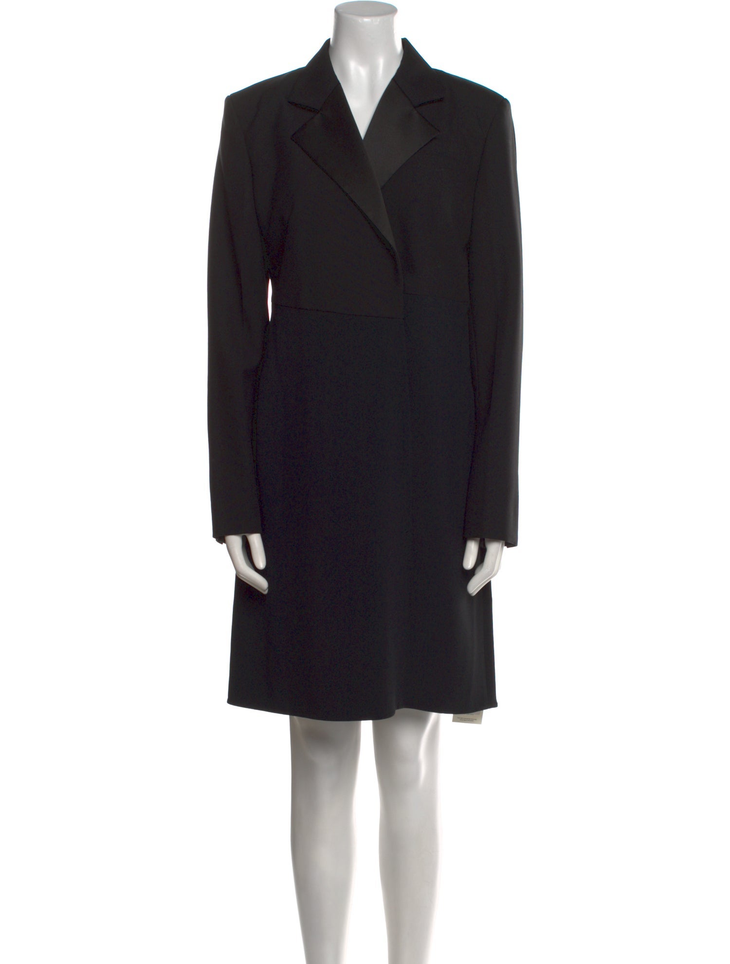 Victoria Beckham Virgin Wool Knee-Length Dress