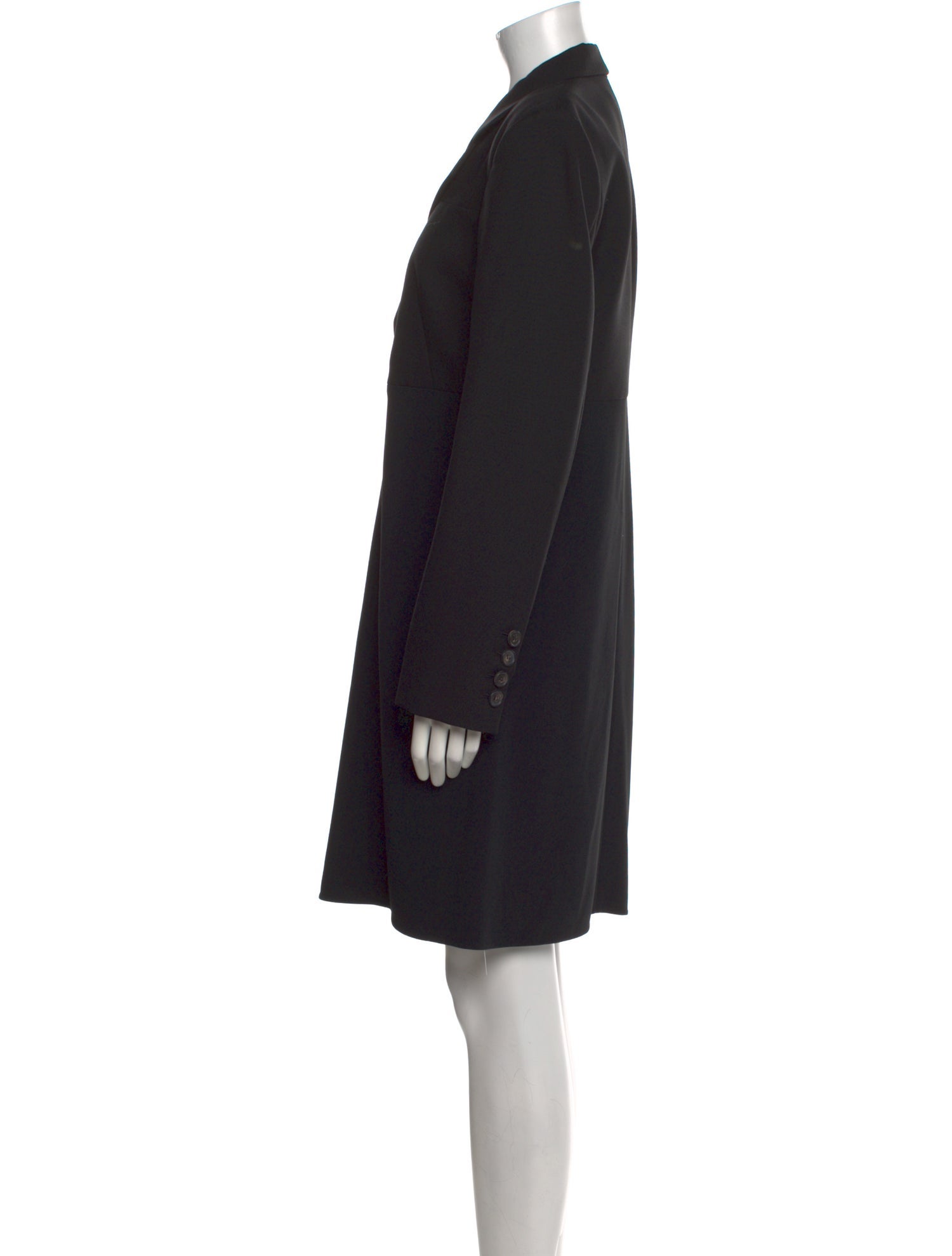 Victoria Beckham Virgin Wool Knee-Length Dress
