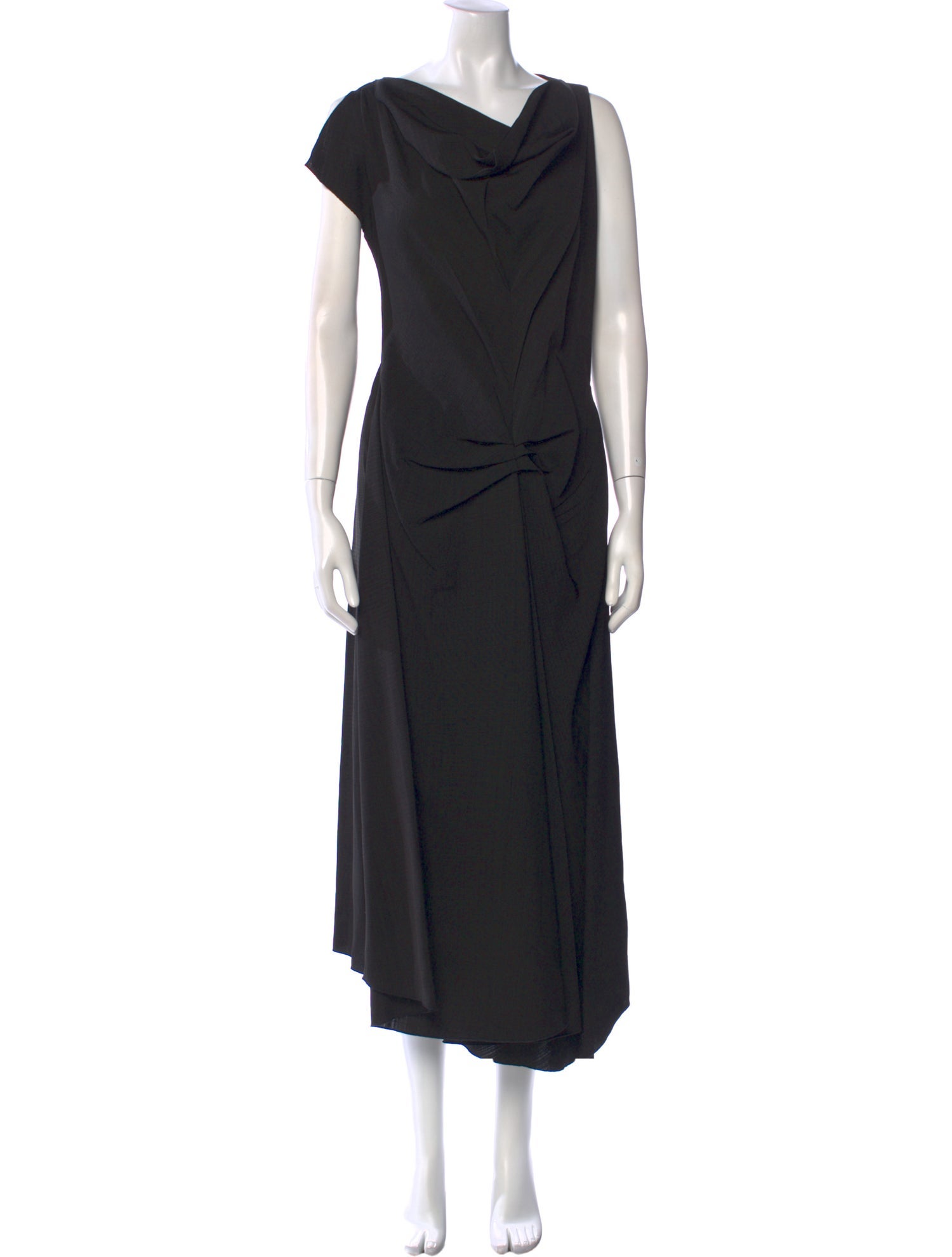 Victoria Beckham Cowl Neck Long Dress
