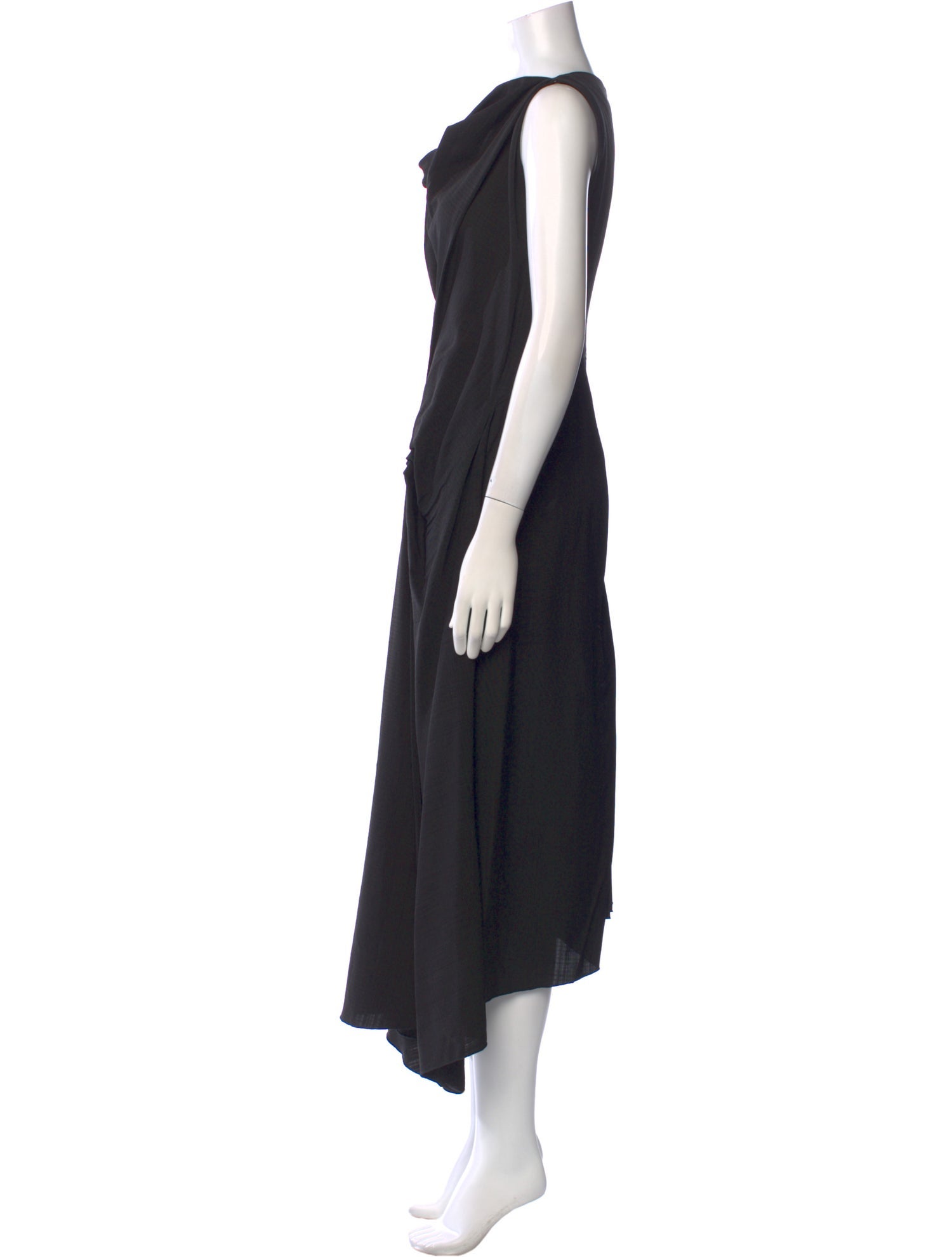 Victoria Beckham Cowl Neck Long Dress