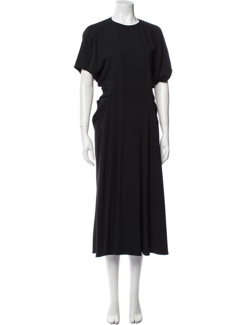 Victoria Beckham Crew Neck Long Dress