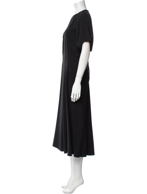 Victoria Beckham Crew Neck Long Dress
