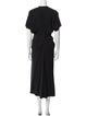 Victoria Beckham Crew Neck Long Dress