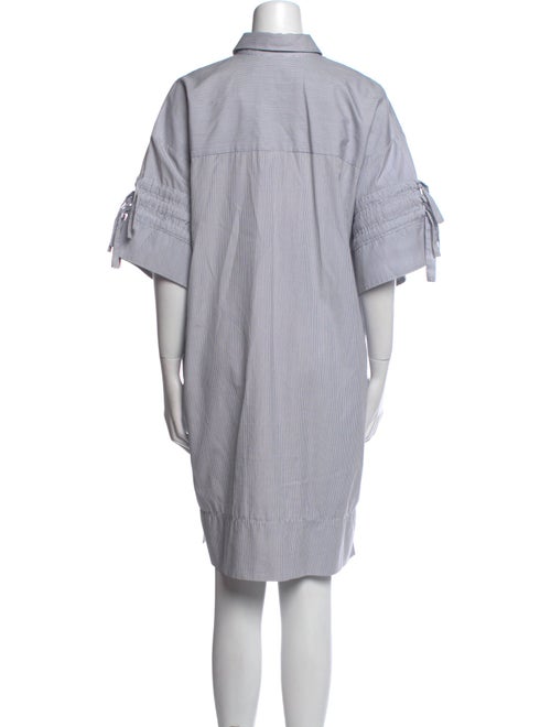 Victoria Victoria Beckham Striped Knee-Length Dress