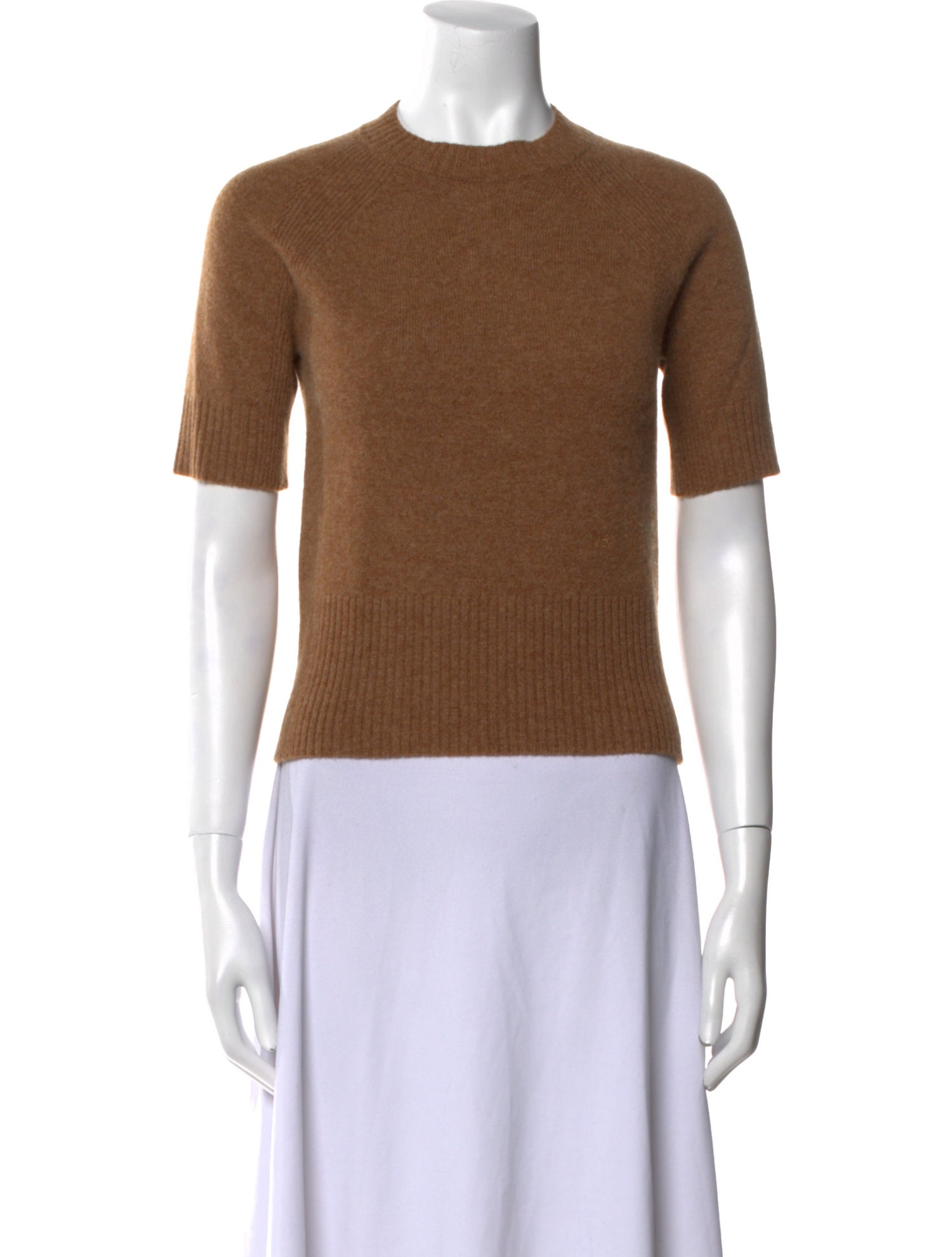Victoria Beckham Wool Crew Neck Top