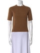Victoria Beckham Wool Crew Neck Top