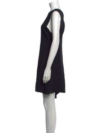 Victoria Beckham Crew Neck Mini Dress