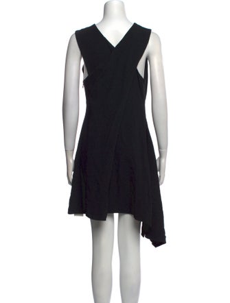Victoria Beckham Crew Neck Mini Dress
