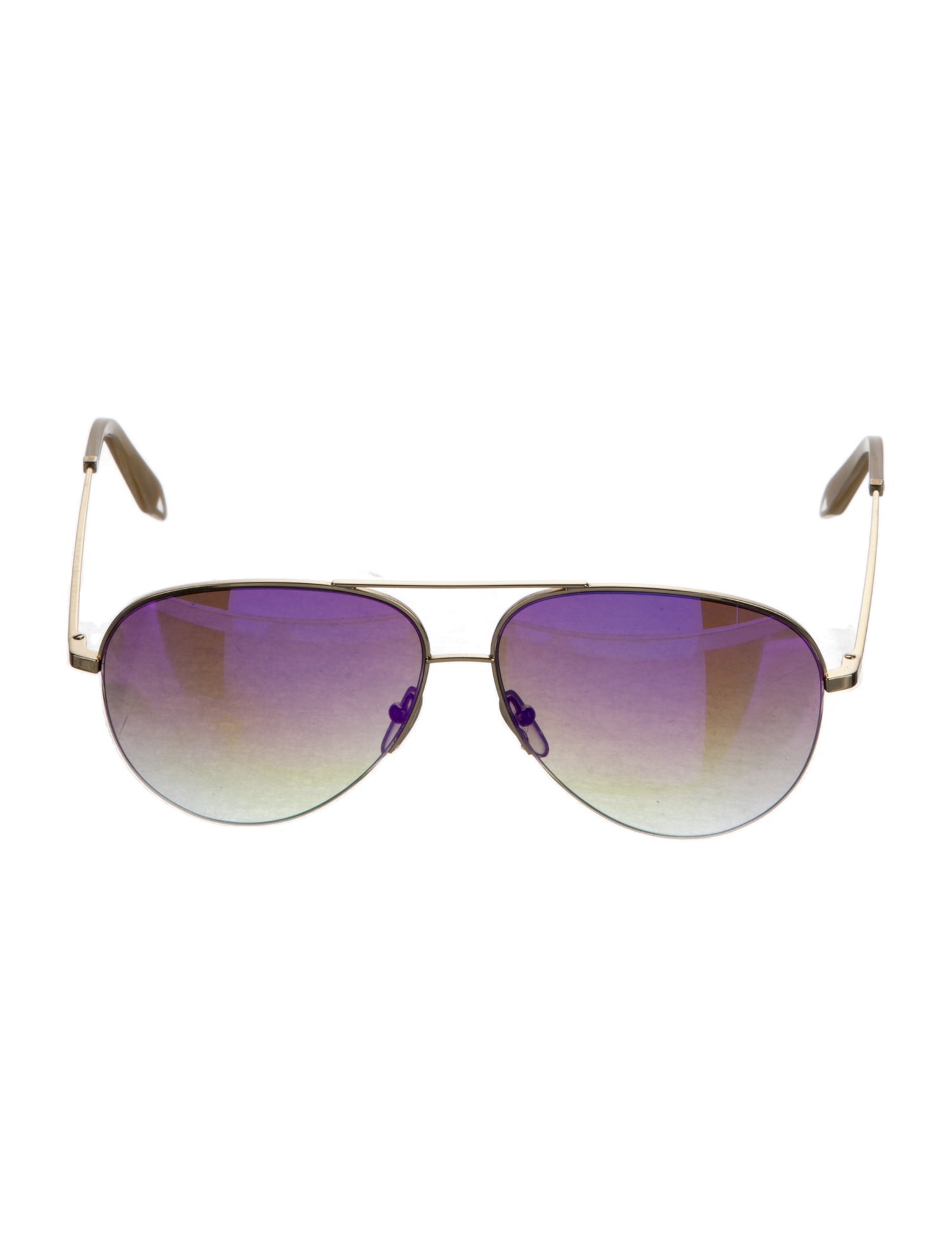 Victoria Beckham Aviator Mirrored Sunglasses