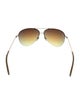 Victoria Beckham Aviator Mirrored Sunglasses