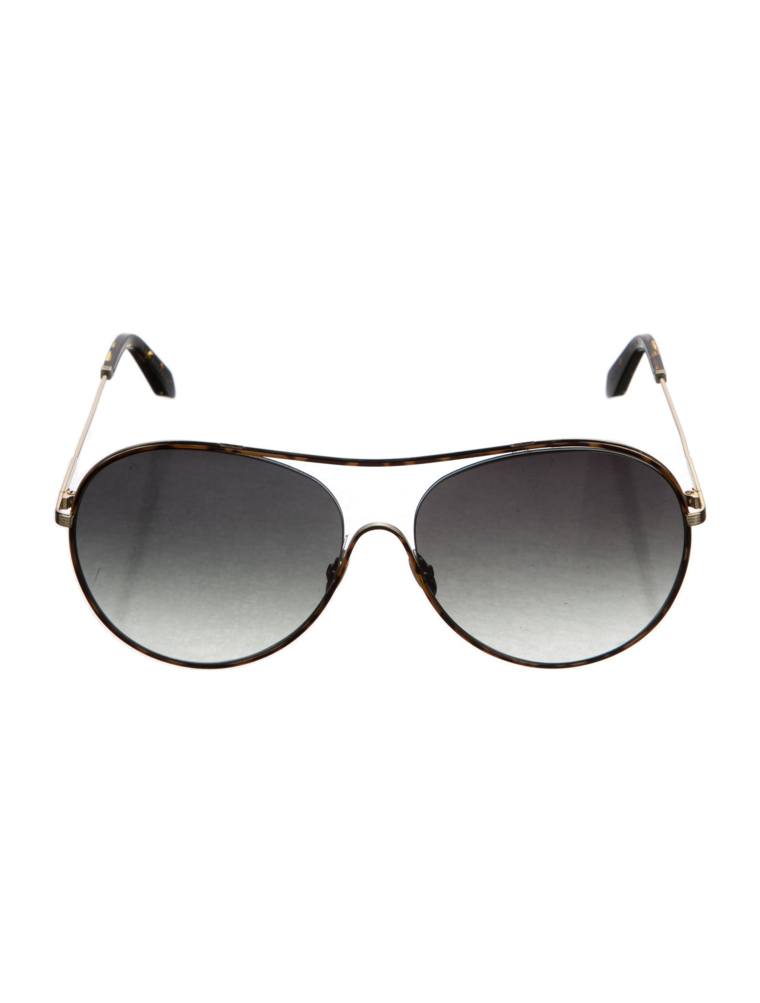 Victoria Beckham Aviator Gradient Sunglasses