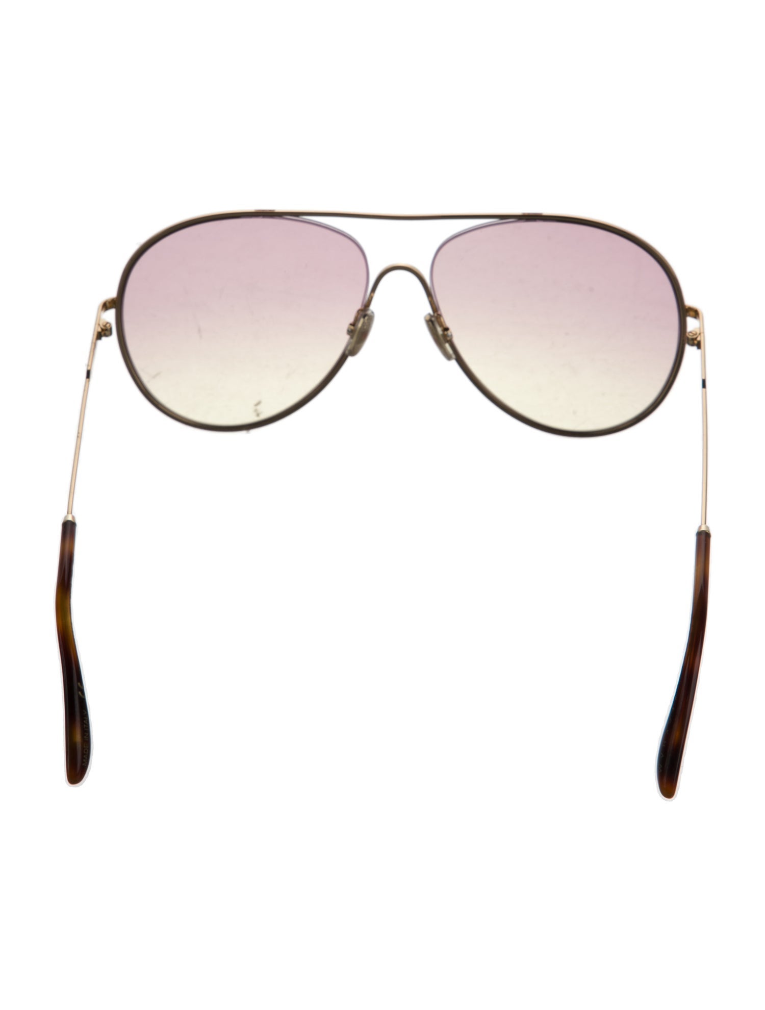 Victoria Beckham Aviator Gradient Sunglasses
