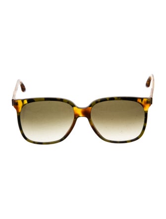 Victoria Beckham Square Gradient Sunglasses
