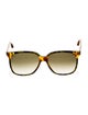 Victoria Beckham Square Gradient Sunglasses