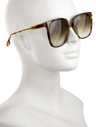 Victoria Beckham Square Gradient Sunglasses