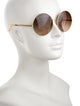 Victoria Beckham Round Gradient Sunglasses