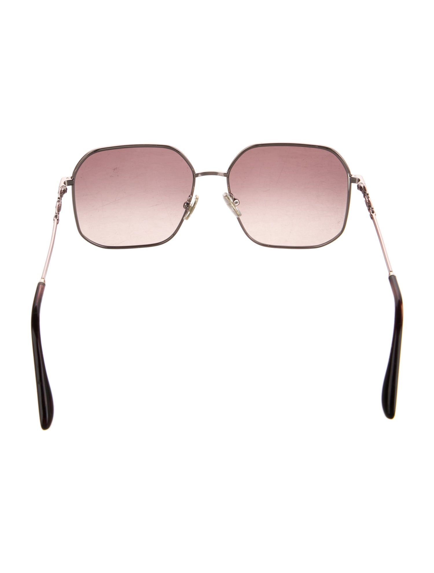 Victoria Beckham Square Gradient Sunglasses