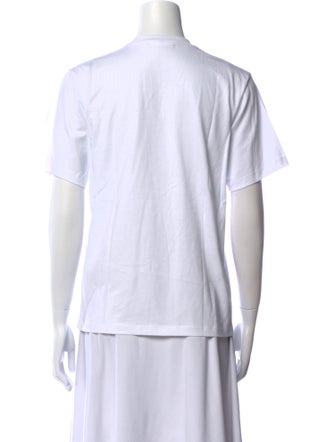 Victoria Beckham Graphic Print Crew Neck T-Shirt