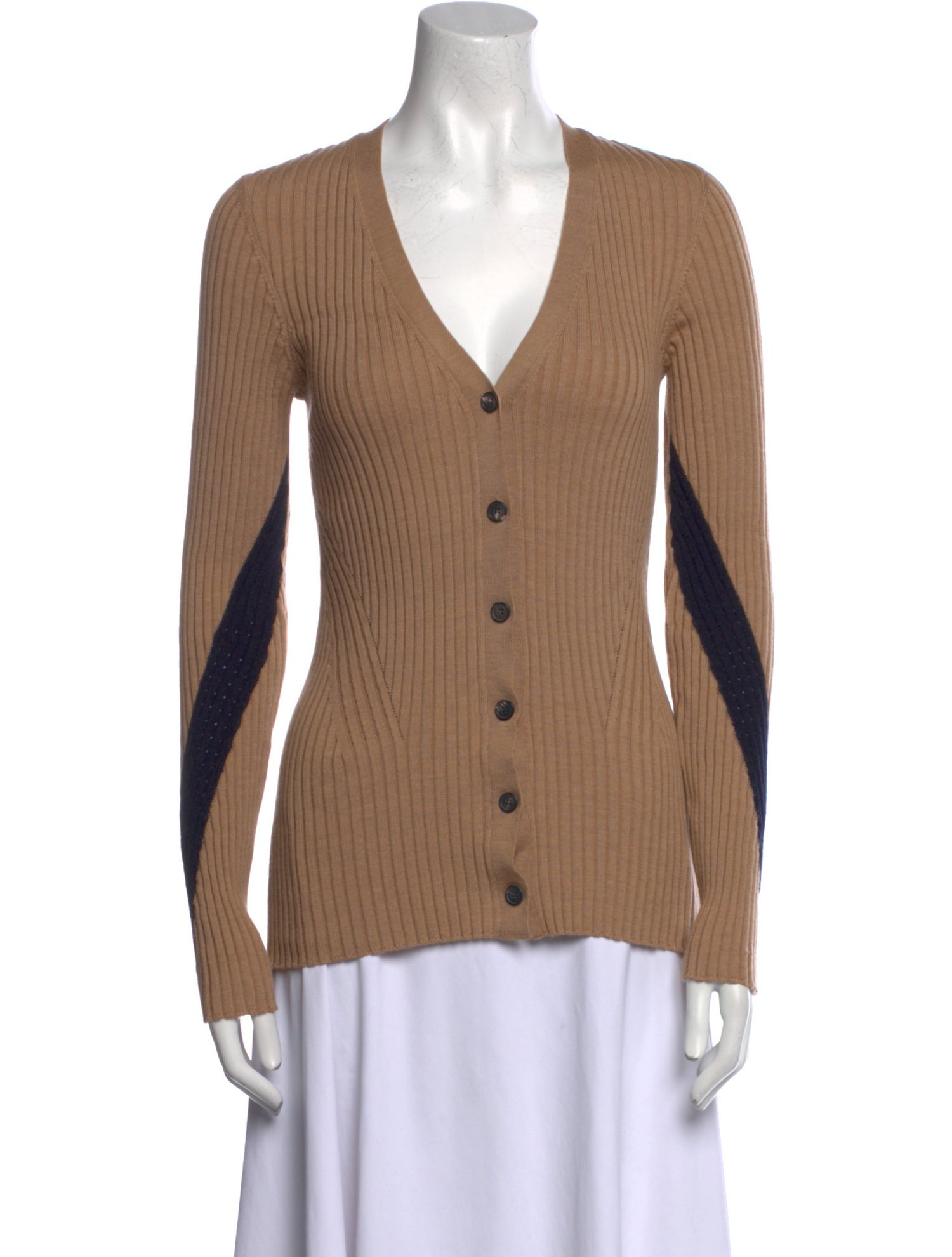 Victoria Beckham Wool Patterned Sweater