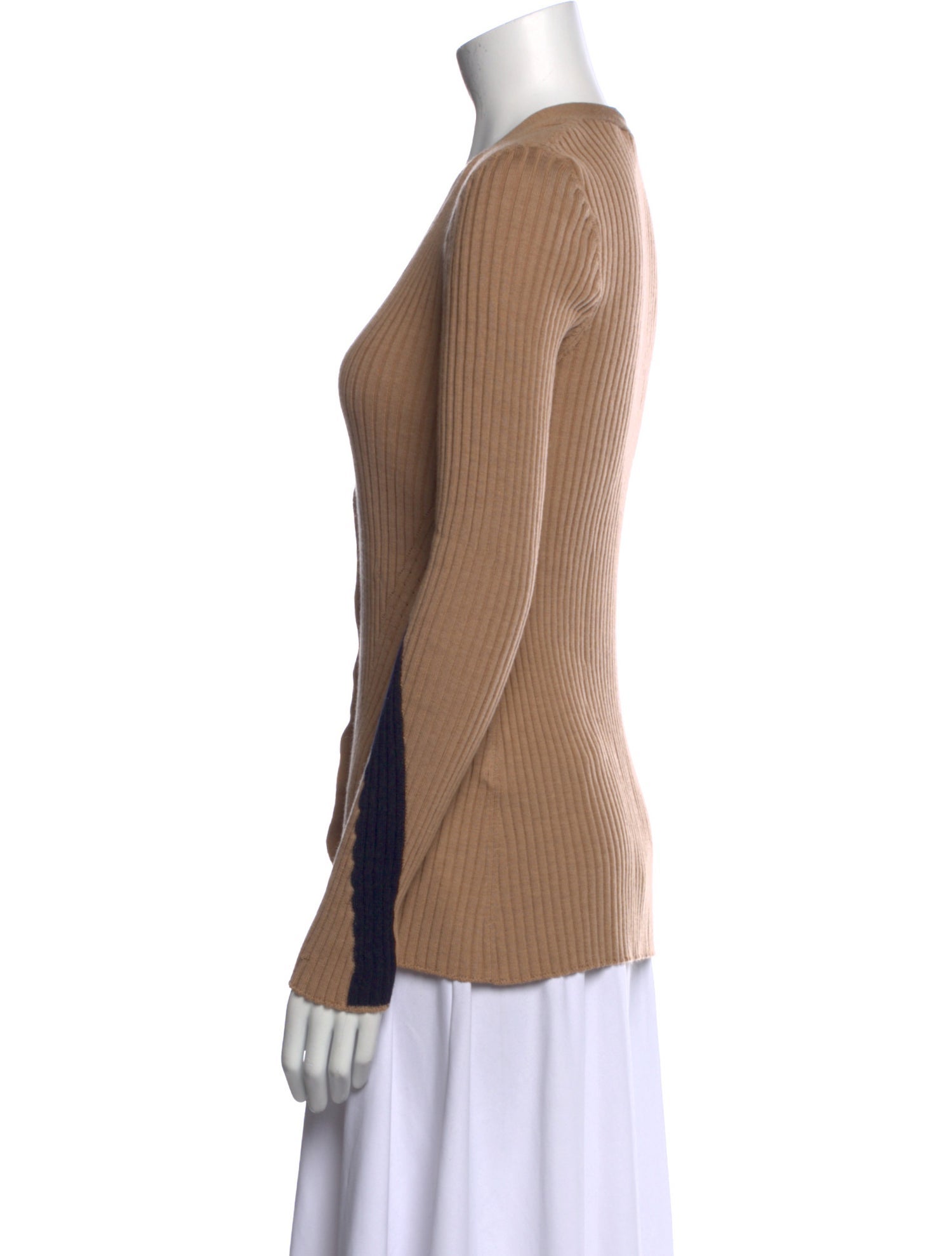 Victoria Beckham Wool Patterned Sweater