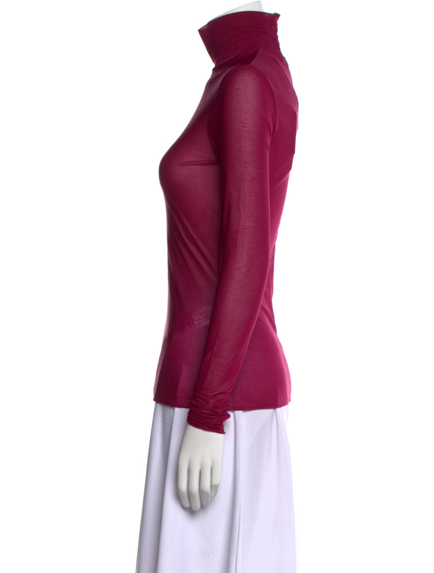 Victoria Beckham Turtleneck Long Sleeve Top w/ Tags